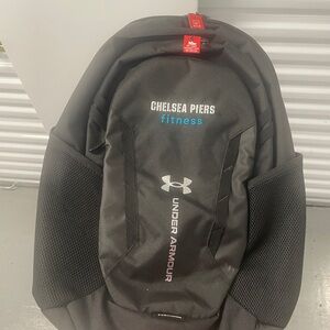 Under Armour Black and Gray Backpack - Chelsea Piers Fitness Edition
